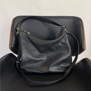 Kate Spade Leather Shoulder Bag in Black